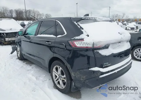 2015 Ford Edge Titanium z USA, uszkodzony, nr VIN 2FMTK4K84FBC10329